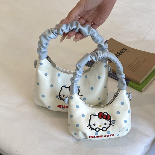 网红卡通猫咪儿童包包2026新款可爱女童手挎包洋气宝宝配饰零钱包