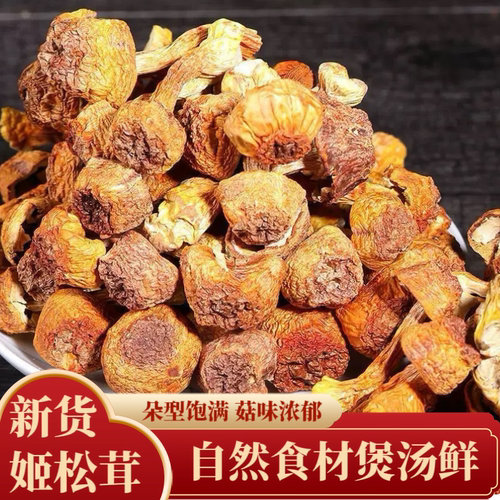 精选云南特产新季姬松茸无硫无添加松茸菌干货巴西菇干蘑菇松茸菇