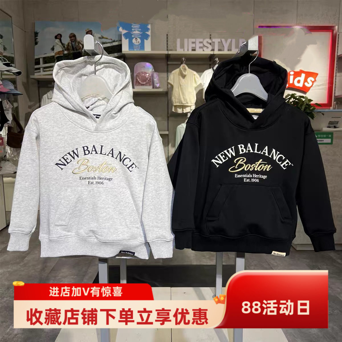 验货2025秋季新款男童女童儿童针织带帽卫衣学生上衣裤子运动套装