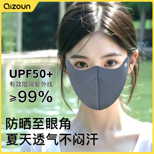 【防晒口罩】冰丝护眼角透气面罩