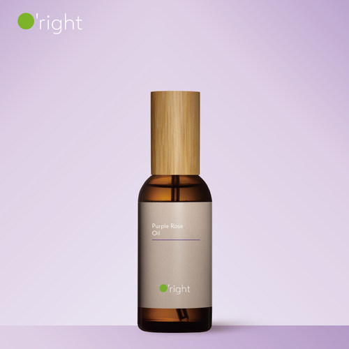 O'right/欧莱德紫玫瑰油防断发护发保湿