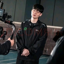 2024春季HLE队服夹克viper3同款peanut周边LCK立领插肩薄夹克