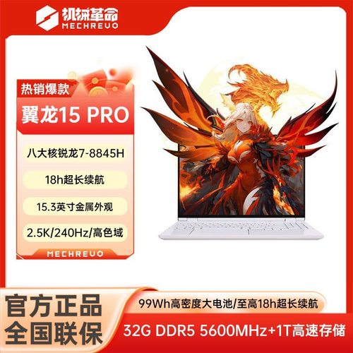 机械革命翼龙15ProR7-8845H