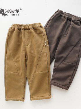 波波龙儿童冬季绒里长裤NTQ2187974