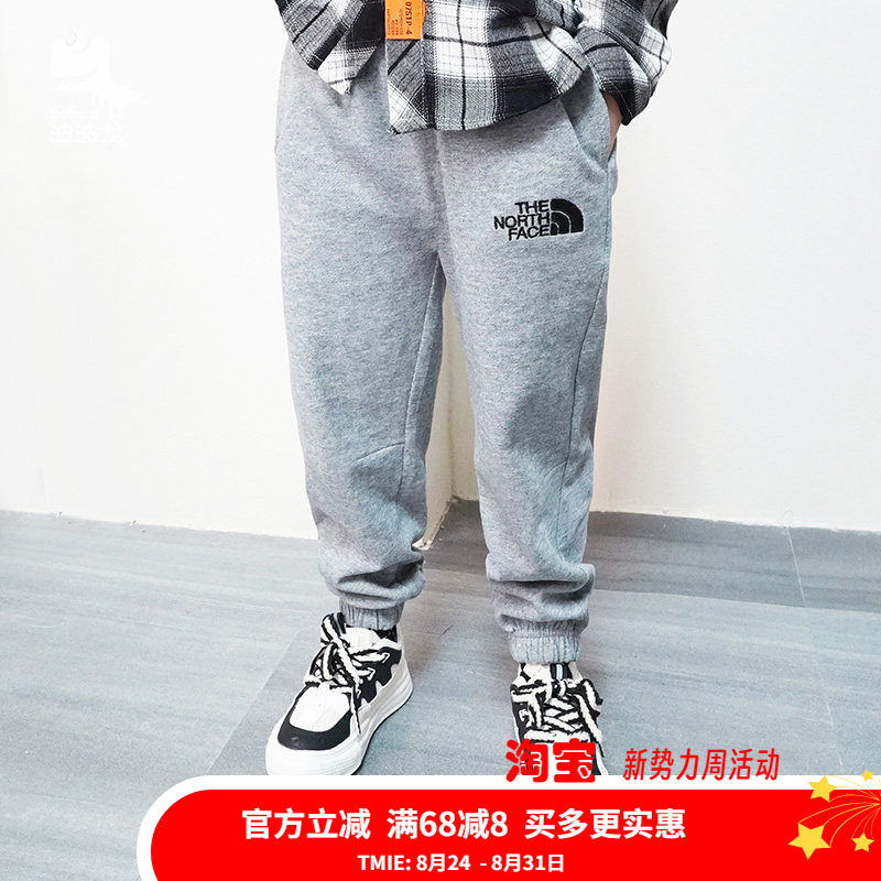 波波龙长裤100%棉束脚裤裤子图片