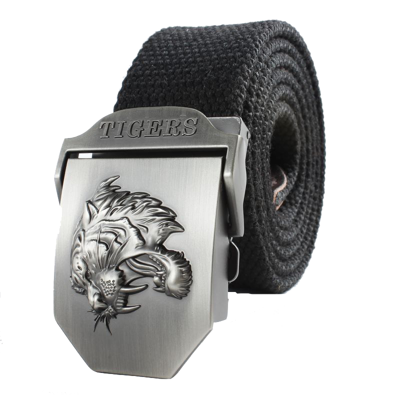 34号虎头合金皮带战术压扣轻便