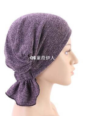 女士弹力松紧带民族风海盗帽子