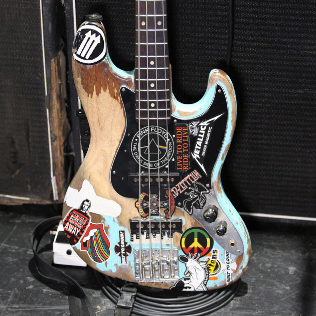 重金属摇滚metallica朋克acdc吉他柯本nirvana防水贴纸街头hiphop