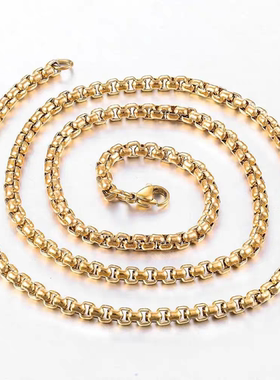 高端泰国佛牌链18k包金保色不掉色防过敏佛牌挂链简约锁骨链