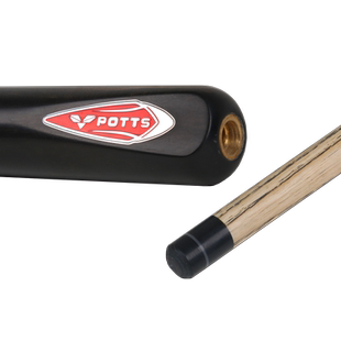 波茨台球杆中式八球杆黑八小头中头大头桌球斯诺克波茨杆通杆11.5