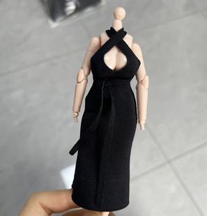 12寿屋机娘兵人tbl6寸娃紧身裙子布衣旗袍交叉绑带