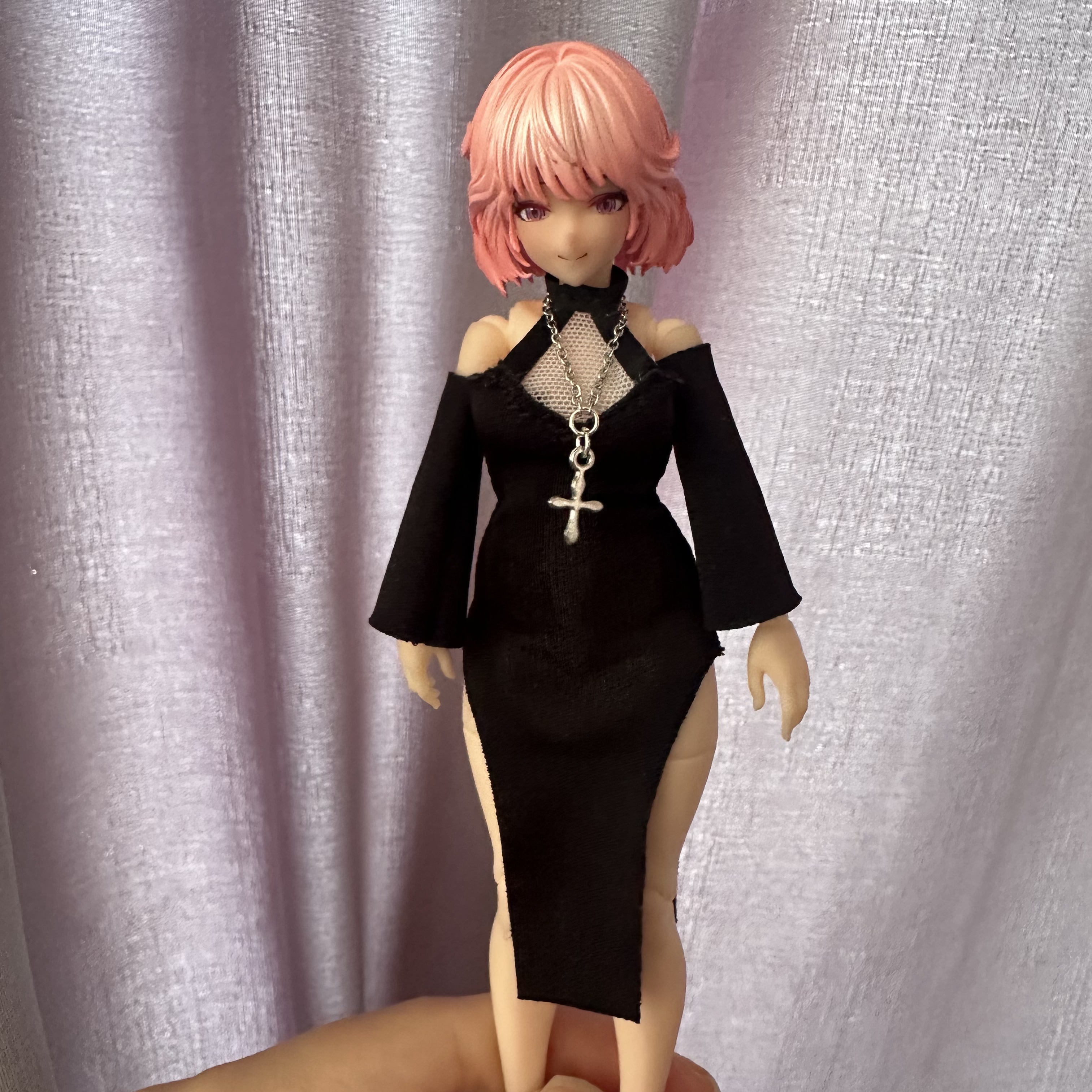 1/12机娘衣服日常修女服饰适配寿屋figma手办兵人艾琳布衣