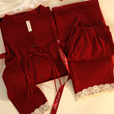 新年礼物送情侣睡衣新婚礼物