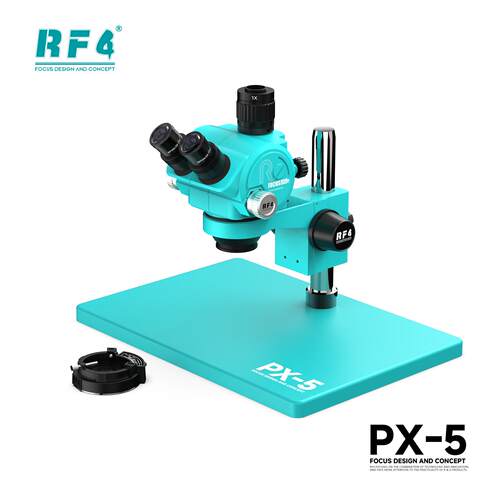 RF4 PX-5三目显微镜手机维修主板芯片焊接除胶放大倍数高清显微镜