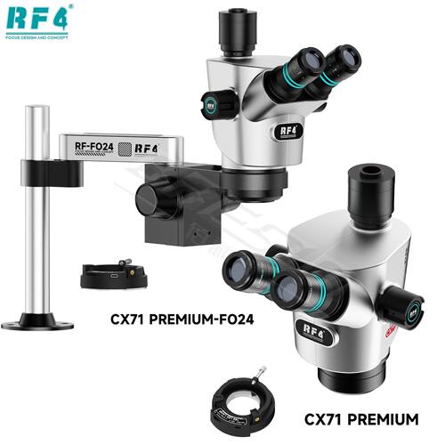 RF4 CX71P-FO24 HD Trinocular Microscope Adopts The 30° Scie