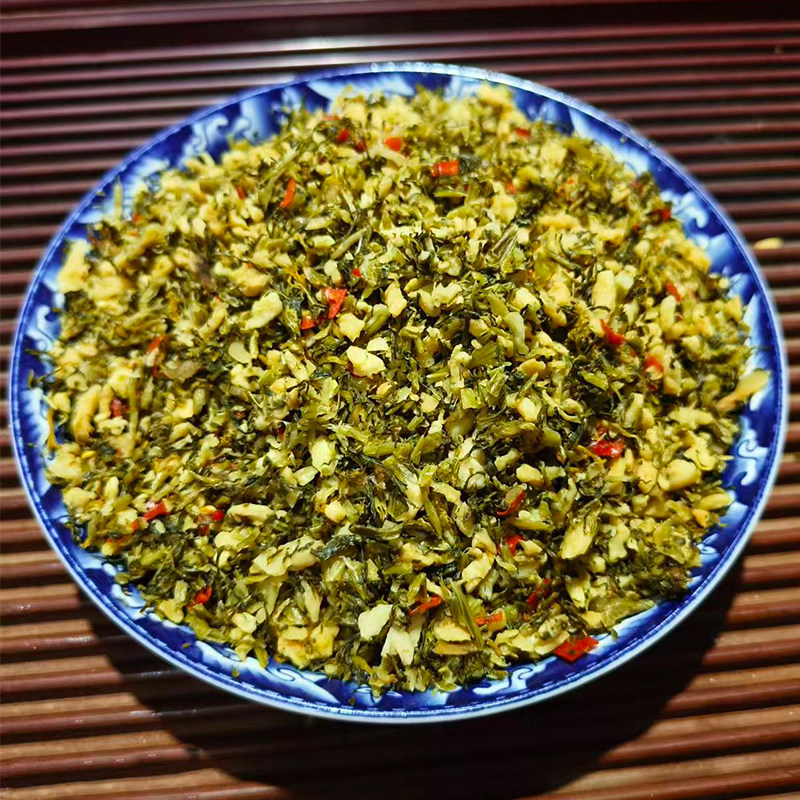 湖南湘西正宗下饭菜外婆菜腌酸菜农家自制青菜酸开胃菜特香辣即食