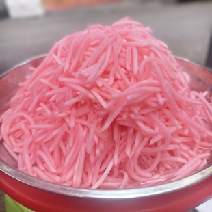 湖南省湘西土家族特色酸萝卜丝菜腌萝卜下饭开胃菜酸萝卜丝丝酸菜