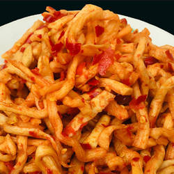 湖南特产农家自制无添加香辣酸萝卜剁辣椒萝卜干腌酸菜坛子下饭菜