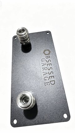 Obsessed Garage 汽美304不锈钢喷塑磨砂黑PA壶收纳支架1/4母头