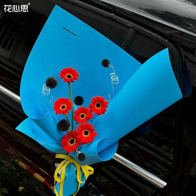 花心思纯色牛皮纸加厚硬挺造型纸