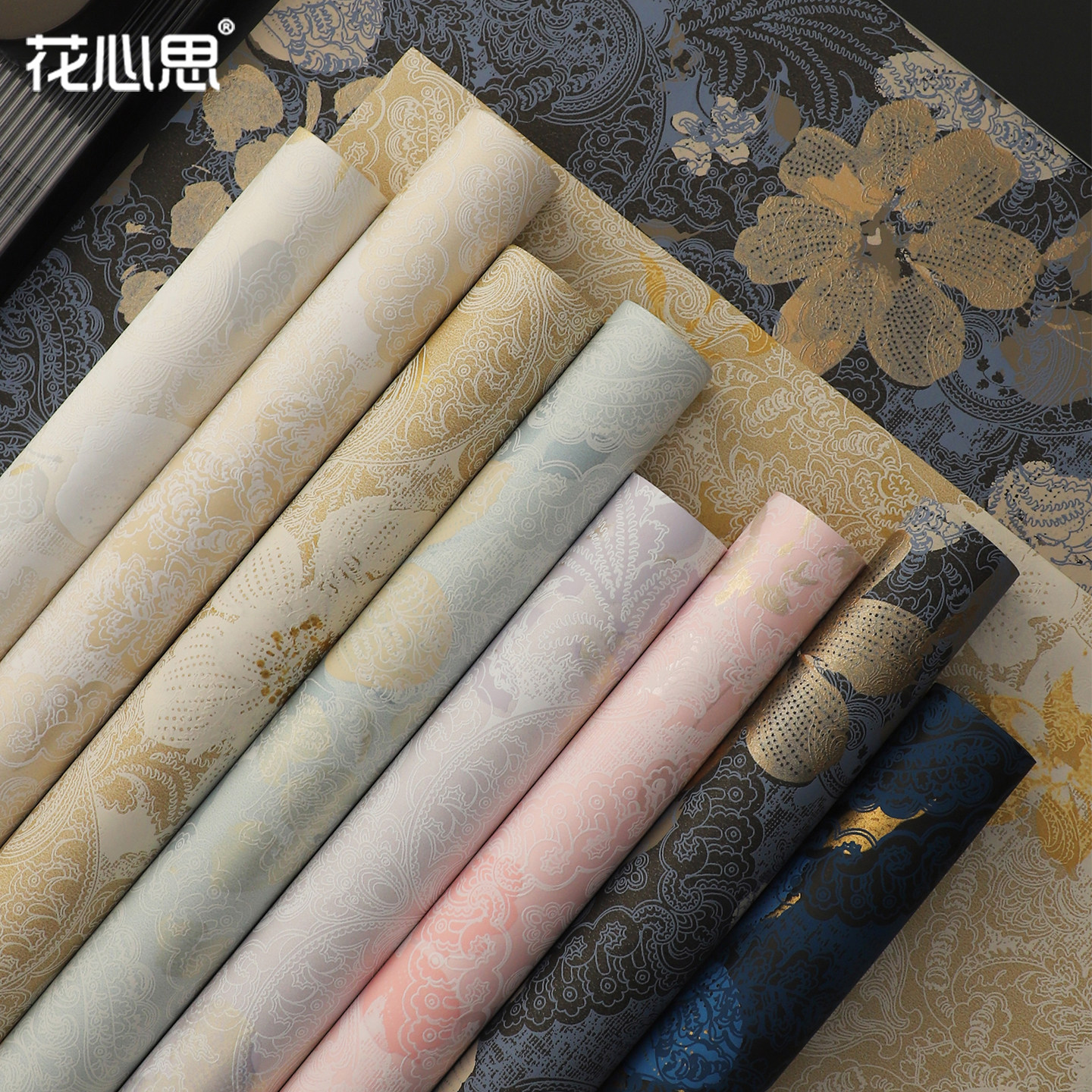 花心思花屿晴轻奢艺术纸