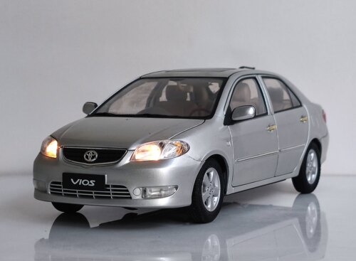 1:18原厂2002-2006款威驰车模 VIOS老款丰田威驰合金仿真汽车模型