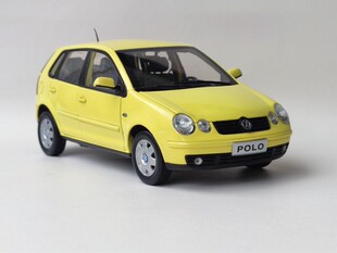 1:18原厂车模 上海大众 polo车模 波罗两厢 老款 汽车模型