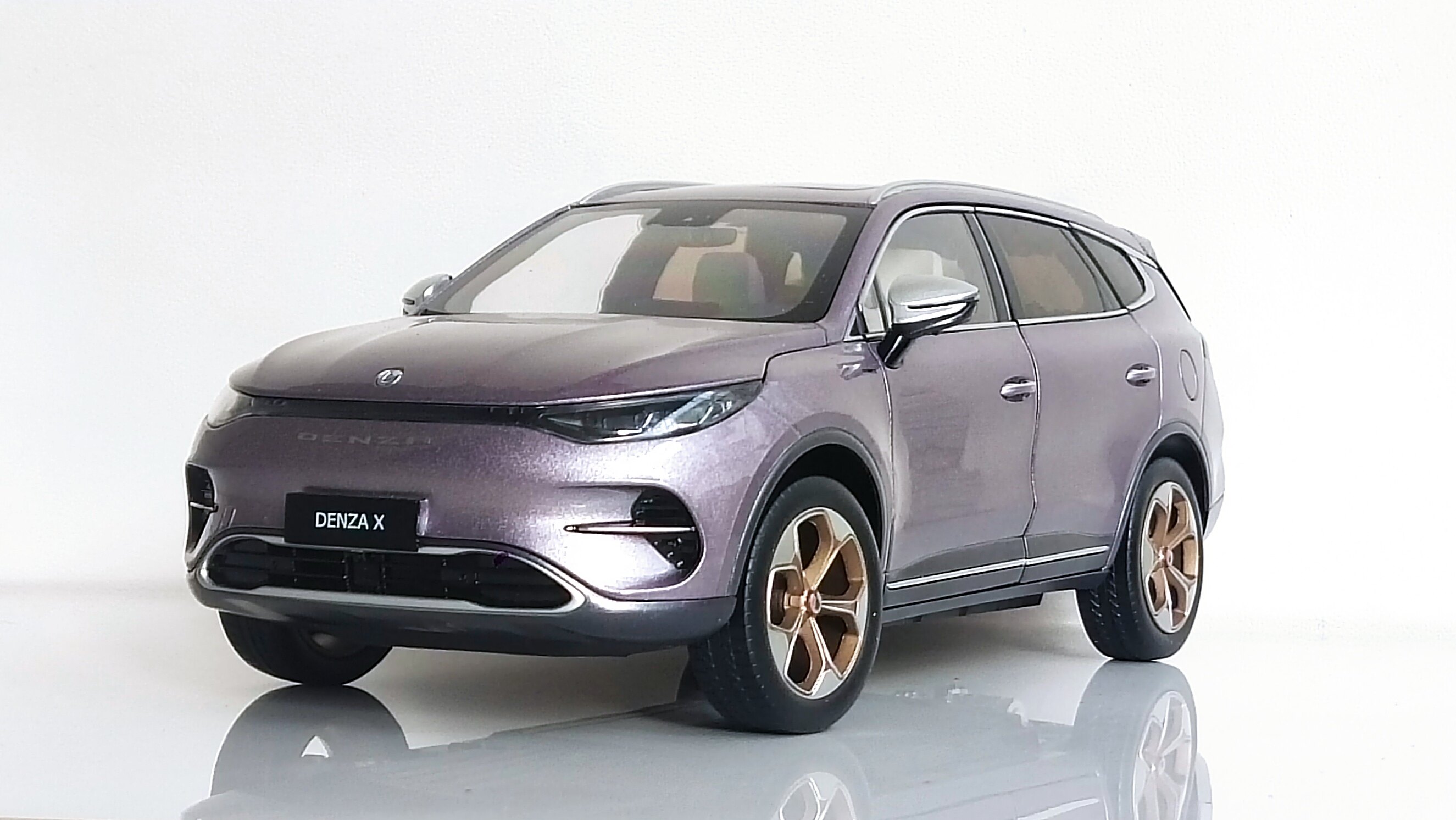 1:18原厂腾势X车模 DENZA X 戴姆勒比亚迪新能源电动合金汽车模型