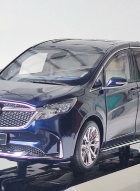 1:18原厂上汽通用别克GL8 2020款艾维亚商务概念车 MPV汽车模型