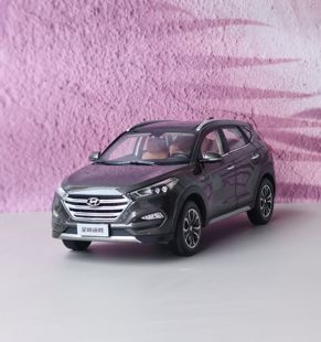 1:18 原厂北京现代途胜车模 第三代 2015-2018款SUV汽车模型车模