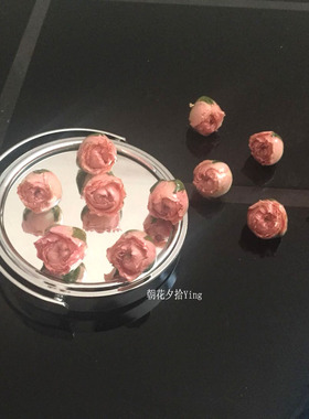永生花蔷薇玫瑰手作风饰品配件