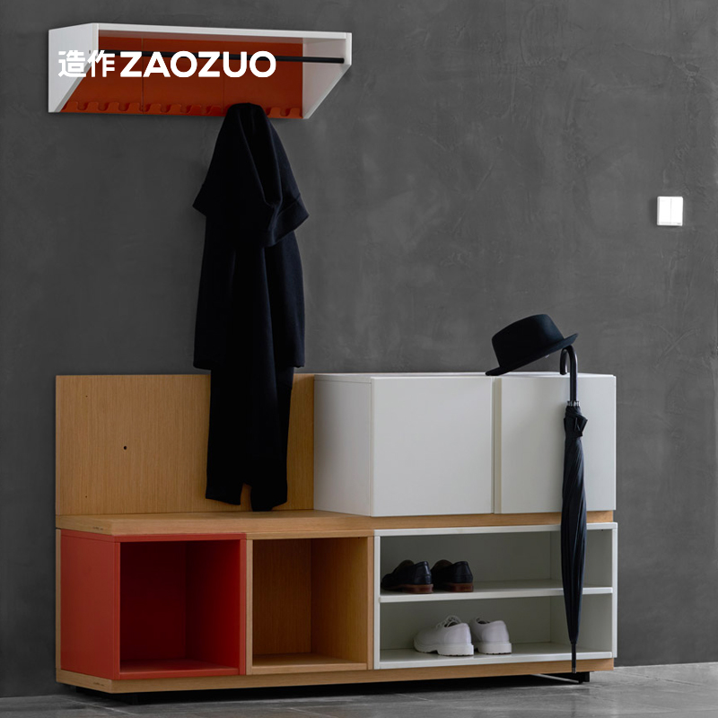 zaozuo木质多模块拼搭斗柜