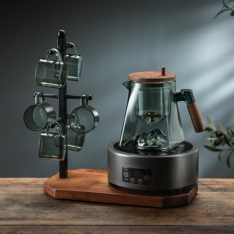 功夫茶具套装家用轻奢高档办公室自动泡茶具简易个人专用会客茶杯,餐饮具,功夫茶具,淘宝优惠券,粉丝福利购,淘宝优惠卷