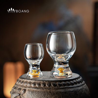 【天猫酒具第一品牌】水晶白酒杯