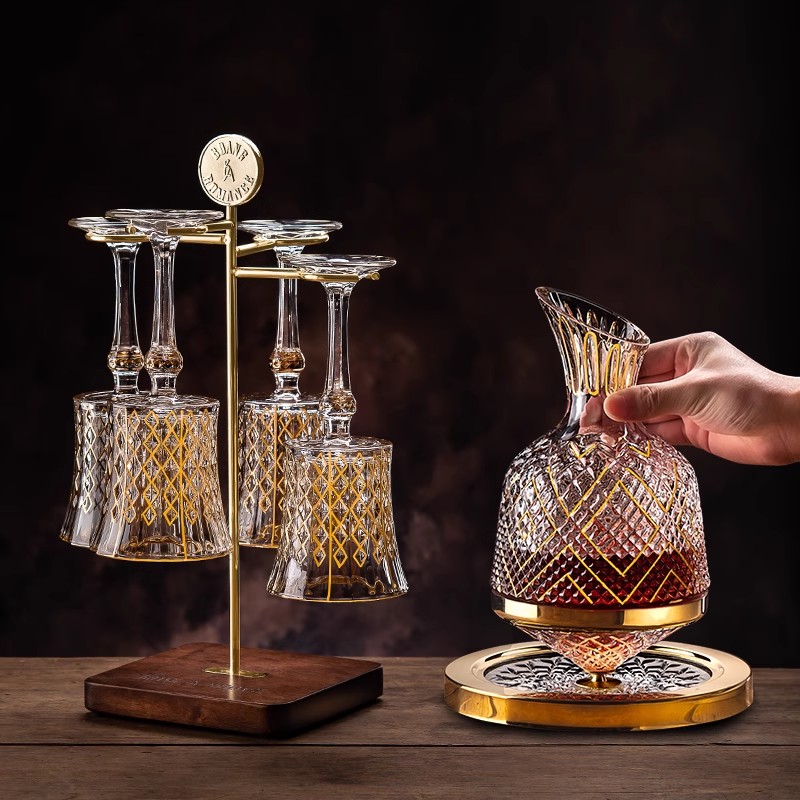 描金红酒杯套装家用波昂BOANG