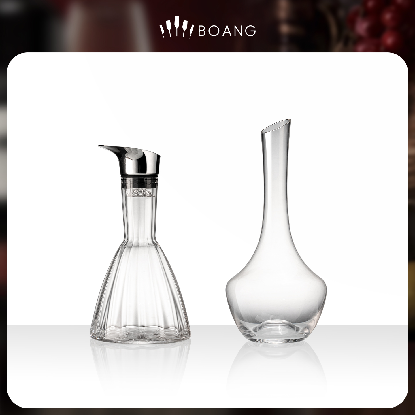 【天猫酒具第一品牌】水晶醒酒器