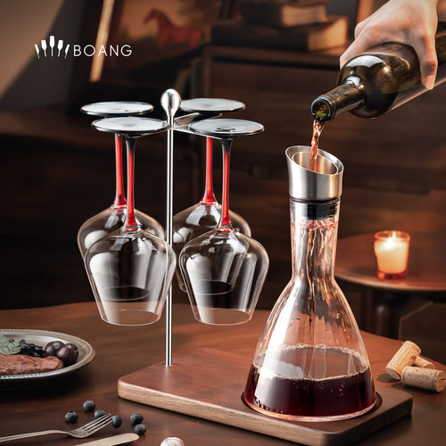 【胖东来爆款】勃艮第红酒杯