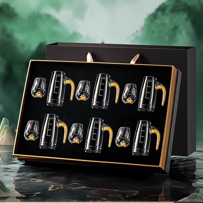 【高端白酒杯】水晶玻璃材质