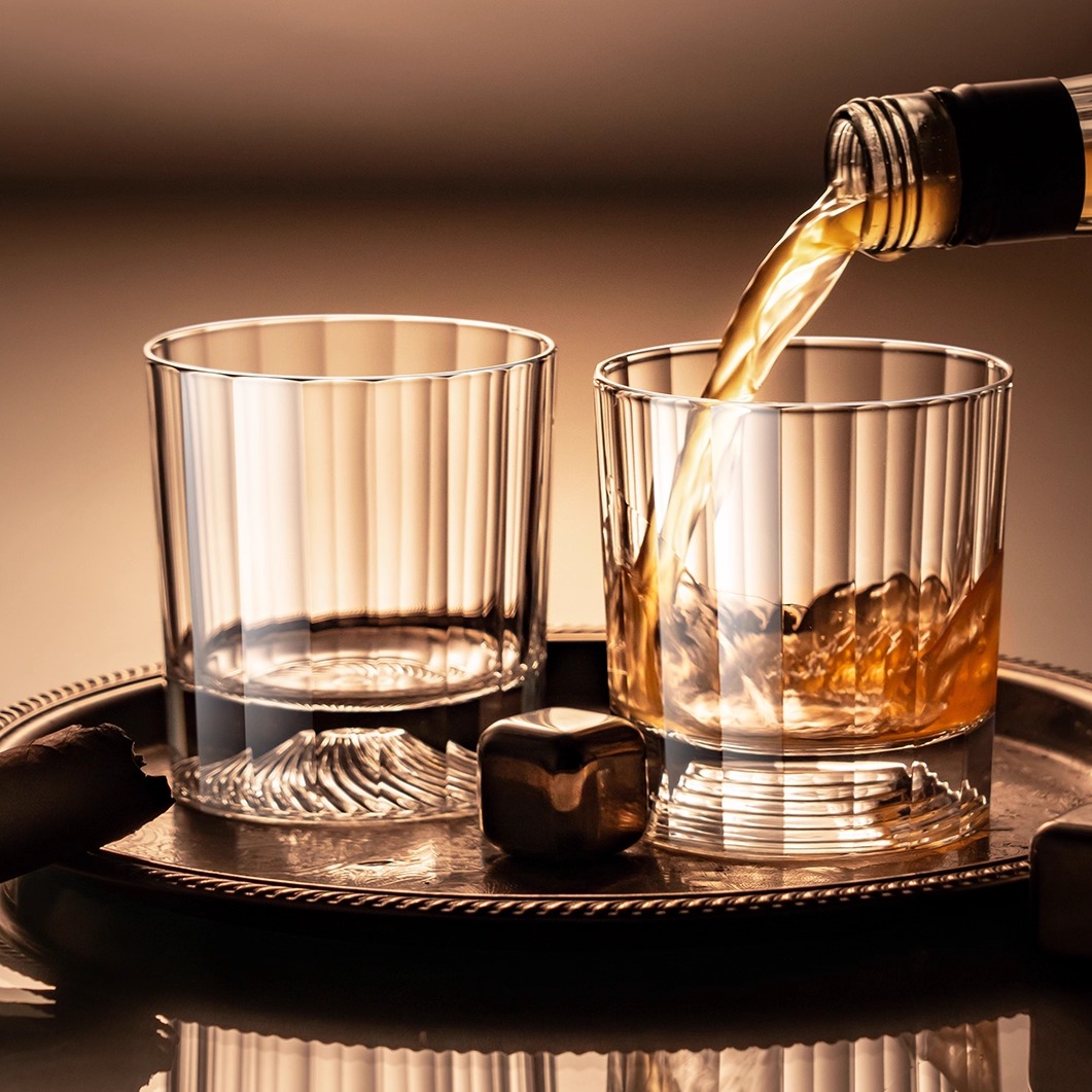 【山姆热销】钻石切面洋酒杯