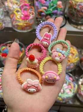 11.3韩国bebeprince儿童发饰可爱卡通蛋糕迷你发圈扎头发圈