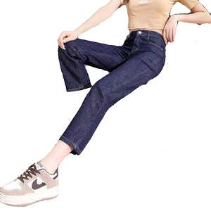 送运费险显瘦烟管裤春夏牛仔裤女