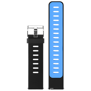 适用于华米手表表带amazfit一代A1602智能运动替换带GTR 47mm/2代/GTR 2E/mini尼龙编织带硅胶手链非原装配件