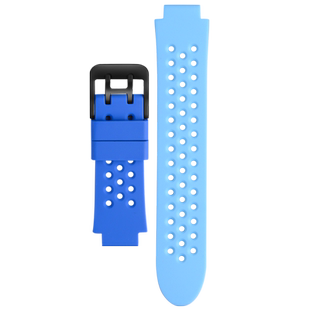 适用小天才电话手表表带Q2儿童软硅胶手表带W1902DC男女学生通用腕带双孔透气手链非原装配件