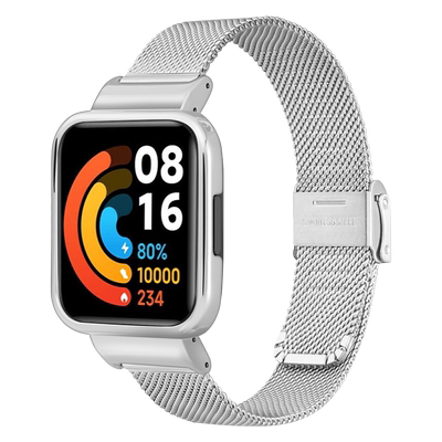 诺蓝红米手表2/3金属不锈钢表带