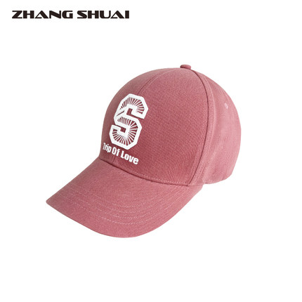 ZHANG SHUAI 2025年春季新款时尚简约字母刺绣棒球帽鸭舌帽