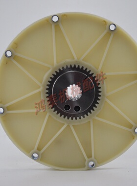 挖掘机玉柴YC55 YC85柳工907 908力士德70液压泵联轴器尼龙连接盘