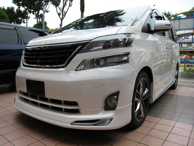 TOYOTA VELLFIRE modellista style bodykits 威尔法20系改裝门板