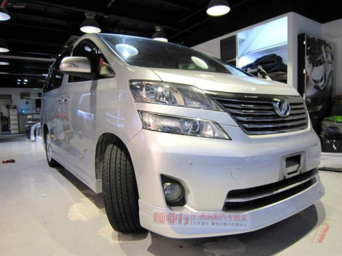 20系威尔法改装包围头唇/尾唇/左右裙角08-10Toyota vellfire旁板