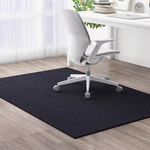 Soundproof Study Room Computer Chair Floor Mat Wooden Floor