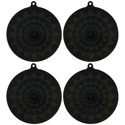 Induction Cooktop Mat Non-slip Silicone Scratch Protector Si